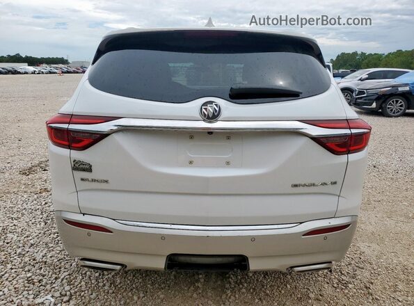 5GAERBKW8JJ280546 2018 BUICK ENCLAVE White უკანა ხედი