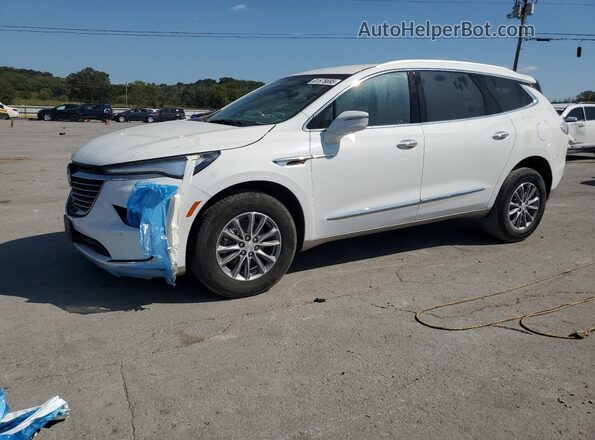 5GAERCKW4NJ134575 2022 BUICK ENCLAVE Белый Передняя левая четверть