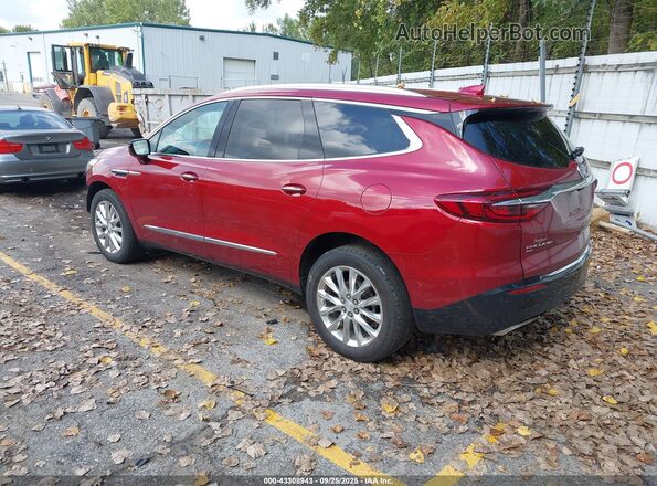 5GAEVBKW2MJ145417 2021 BUICK ENCLAVE Red Trasero izquierdo