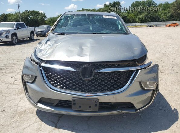 5GAEVCKW3PJ114445 2023 BUICK ENCLAVE Gray Вид спереду