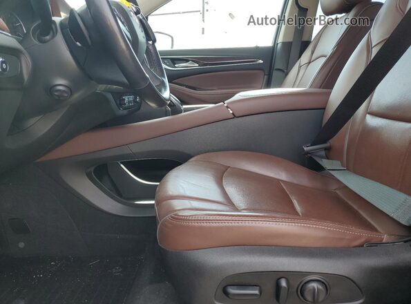 5GAEVCKW5JJ171348 2018 BUICK ENCLAVE Black Widok wnętrza z przodu