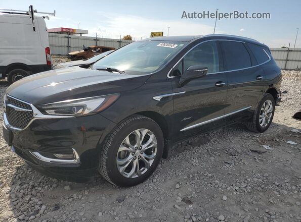 5GAEVCKW5JJ171348 2018 BUICK ENCLAVE Black Przód lewy