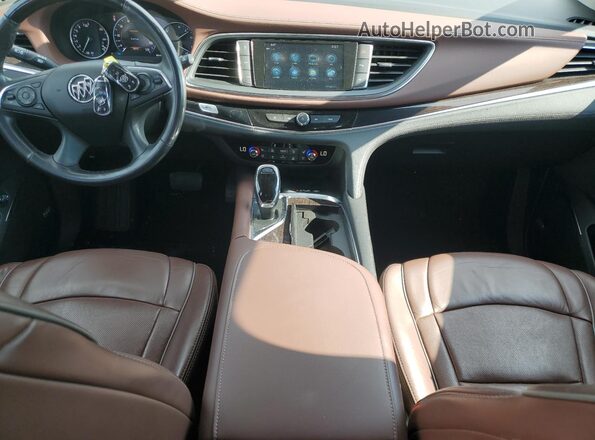 5GAEVCKW5JJ171348 2018 BUICK ENCLAVE Black Widok deski rozdzielczej