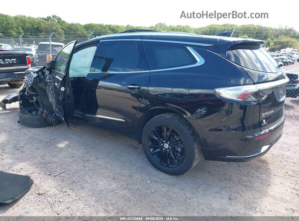 5GAEVCKW5PJ255145 2023 BUICK ENCLAVE Black Trasero izquierdo