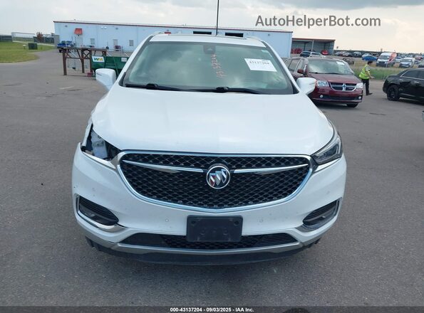 5GAEVCKW8JJ204570 2018 BUICK ENCLAVE White ხელსაწყოთა პანელის ხედი