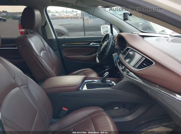 5GAEVCKW8JJ204570 2018 BUICK ENCLAVE White წინა სალონის ხედი