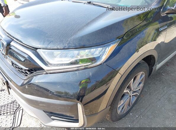 5J6RT6H91NL048692 2022 HONDA CR-V HYBRID Black Widok z przodu