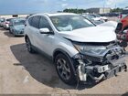 2019 Honda Cr-v Ex-l White vin: 5J6RW1H82KA040254