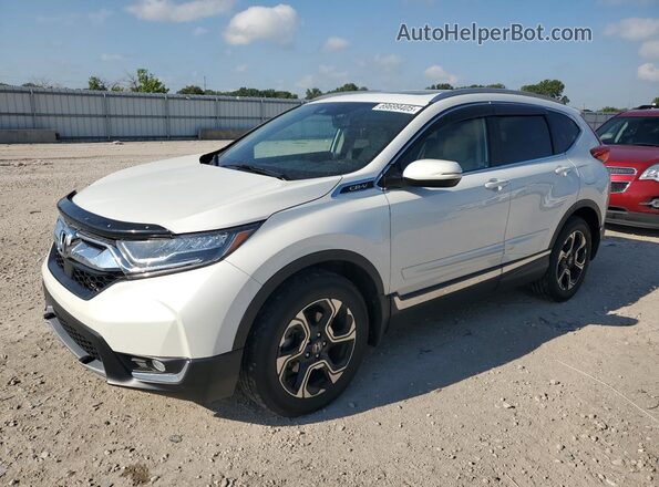 5J6RW2H96JL025936 2018 HONDA CR-V White Front left