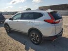 2018 Honda Cr-v Touring White vin: 5J6RW2H96JL025936