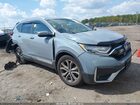 2020 Honda Cr-v Awd Touring Blue vin: 5J6RW2H99LL008289