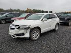 2018 Acura Rdx White vin: 5J8TB4H33JL024159
