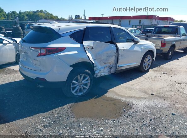 5J8TC2H32ML017256 2021 ACURA RDX White უკანა მარჯვენა