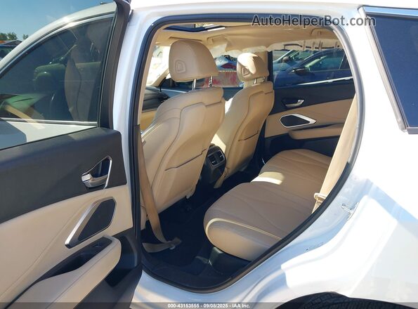 5J8TC2H32ML017256 2021 ACURA RDX White VIN კოდის სტიკერის ხედი