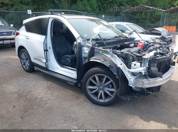5J8TC2H53ML010818 2021 ACURA RDX Белый Передняя правая четверть