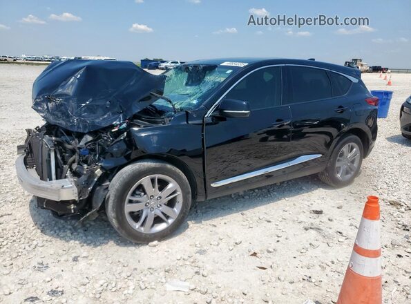 5J8TC2H71ML020569 2021 ACURA RDX Black Առջևի ձախ երեք քառորդ տեսարան