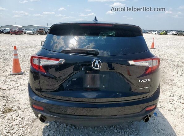 5J8TC2H71ML020569 2021 ACURA RDX Black Հետևի տեսք
