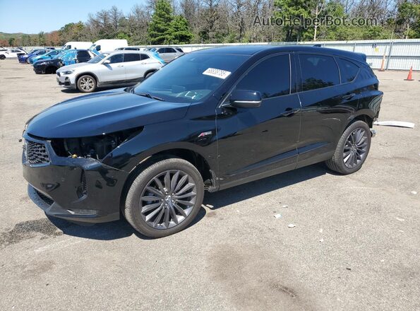 5J8TC2H82NL804074 2022 ACURA RDX Черный Передняя левая четверть