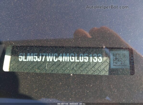 5LM5J7WC4MGL05133 2021 LINCOLN AVIATOR Белый Вид подкапотного пространства