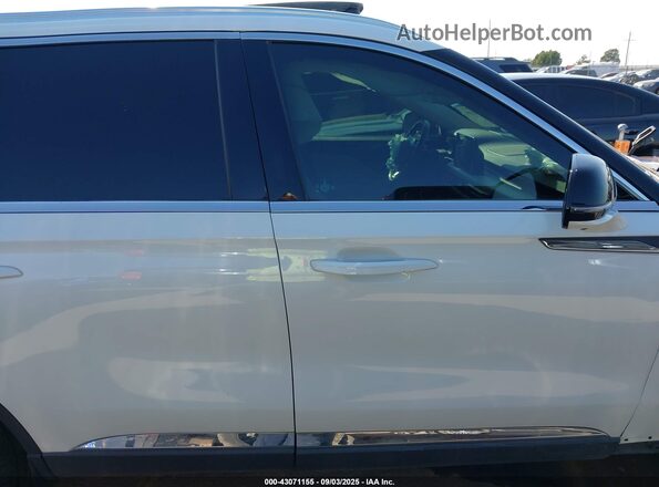 5LM5J7WC4MGL05133 2021 LINCOLN AVIATOR Белый Панорамный вид салона 360°