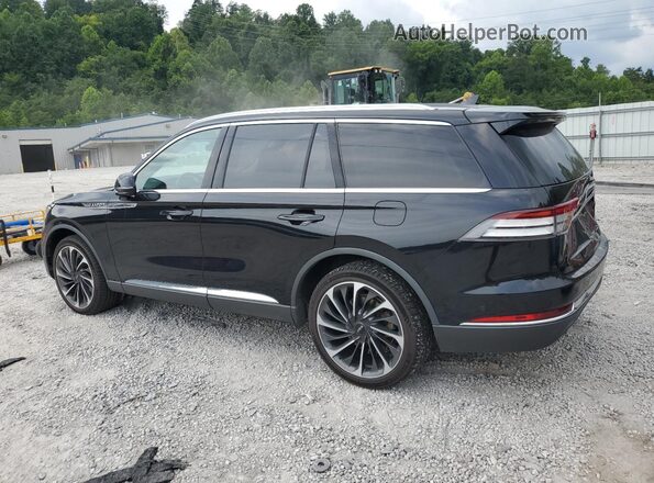 5LM5J7XC5MGL16821 2021 LINCOLN AVIATOR Черный Задняя левая четверть