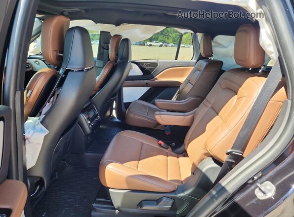 5LM5J7XC8NGL09606 2022 LINCOLN AVIATOR Черный Вид задних сидений