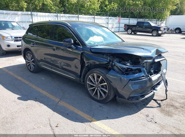 5LMCJ2D99LUL02357 2020 LINCOLN CORSAIR Dark Blue Передняя правая четверть