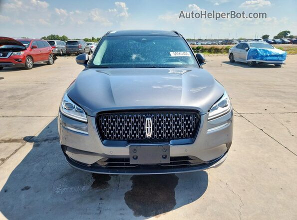 5LMCJ2D9XMUL05138 2021 LINCOLN CORSAIR Gray Front view