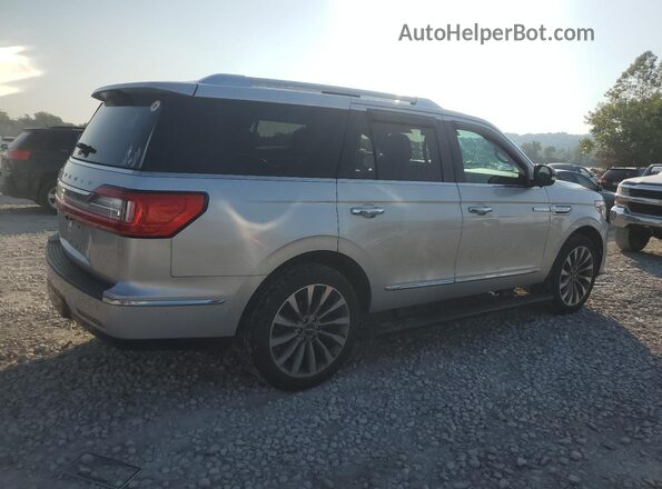5LMJJ2JT8JEL02249 2018 LINCOLN NAVIGATOR Серебряный Задняя правая четверть
