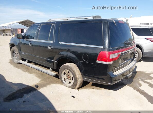 5LMJJ3HT2GEL11369 2016 LINCOLN NAVIGATOR L Black Trasero izquierdo