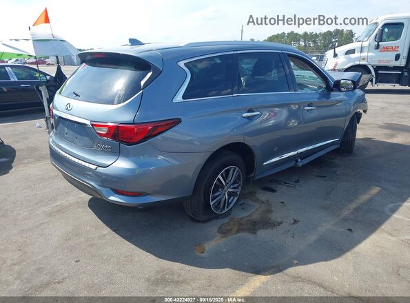 5N1AL0MN2GC526037 2016 INFINITI QX60 Синий Задняя правая четверть