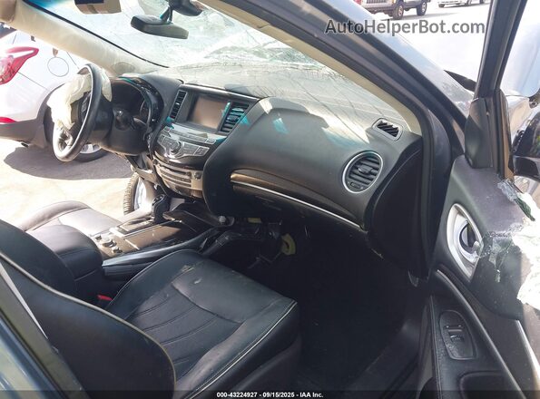 5N1AL0MN2GC526037 2016 INFINITI QX60 Синий Вид салона спереди