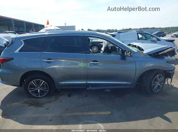 5N1AL0MN2GC526037 2016 INFINITI QX60 Синий Вид задней части салона