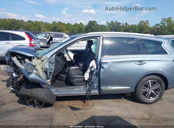 5N1AL0MN2GC526037 2016 INFINITI QX60 Синий Панорамный вид салона 360°