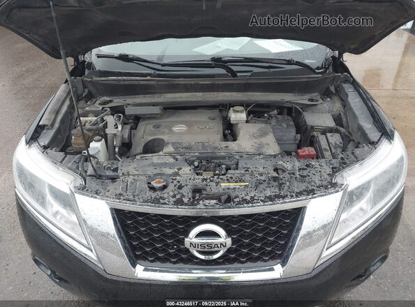 5N1AR2MM5GC634962 2016 NISSAN PATHFINDER Black Widok z tyłu