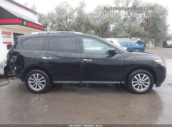 5N1AR2MM5GC634962 2016 NISSAN PATHFINDER Black Widok wnętrza z tyłu