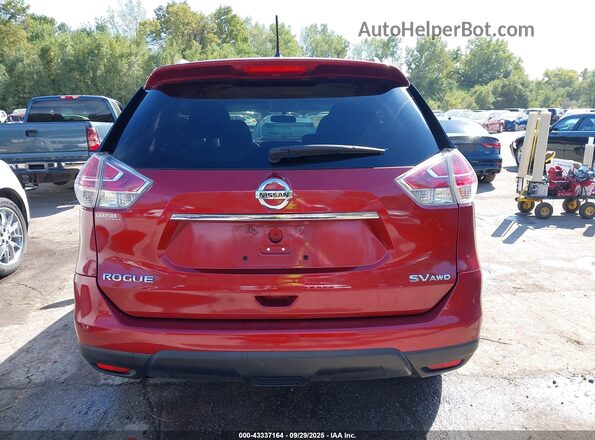 5N1AT2MV9GC863400 2016 NISSAN ROGUE Красный 
