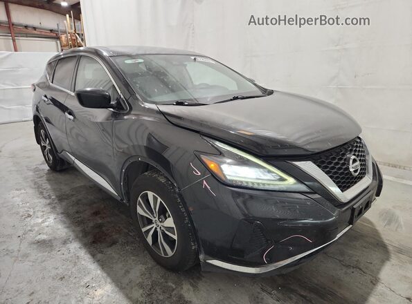 5N1AZ2ASXNC114658 2022 NISSAN MURANO Black Front right