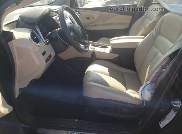 5N1AZ2CJ0RC123802 2024 NISSAN MURANO Black წინა სალონის ხედი