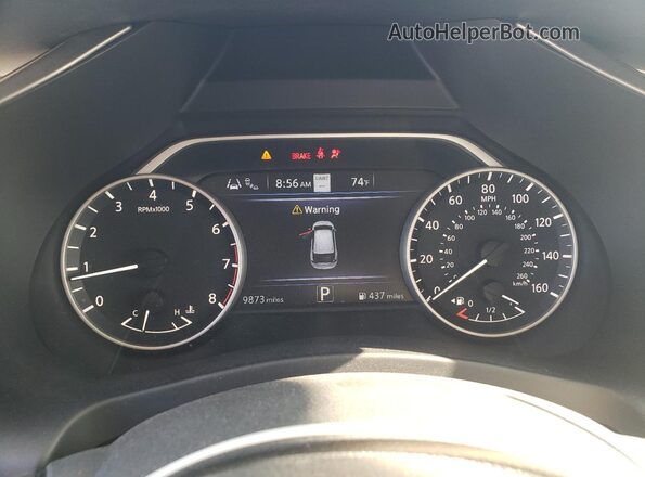 5N1AZ2CJ0RC123802 2024 NISSAN MURANO Black ხელსაწყოთა პანელის ხედი