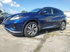 2021 Nissan Murano Sl Blue vin: 5N1AZ2CS3MC139865
