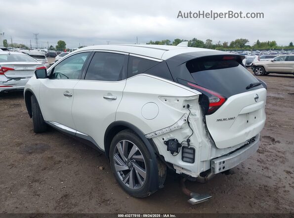 5N1AZ2CS9MC125808 2021 NISSAN MURANO Белый Задняя левая четверть