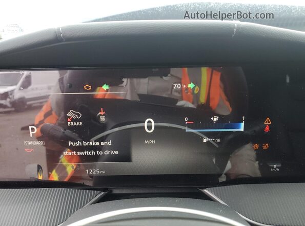 5N1AZ3BS4SC136378 2025 NISSAN MURANO Blue ხელსაწყოთა პანელის ხედი