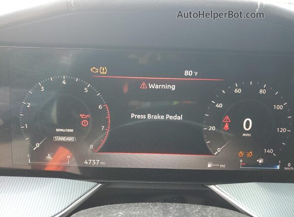 5N1AZ3CS1SC105488 2025 NISSAN MURANO Gray Սարքավորումների վահանակի տեսք