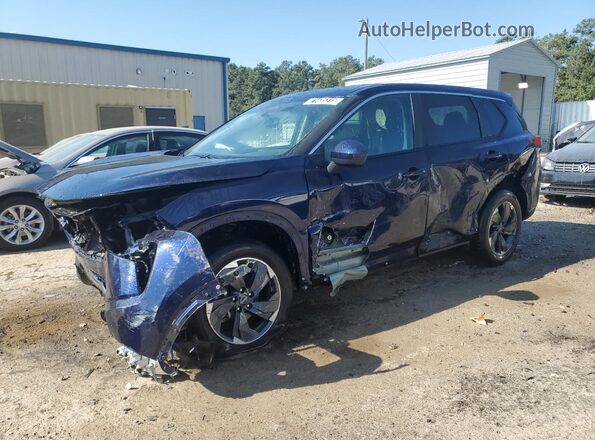 5N1BT3BA0SC768324 2025 NISSAN ROGUE Blue წინა მარცხენა ხედი სამი მეოთხედიდან