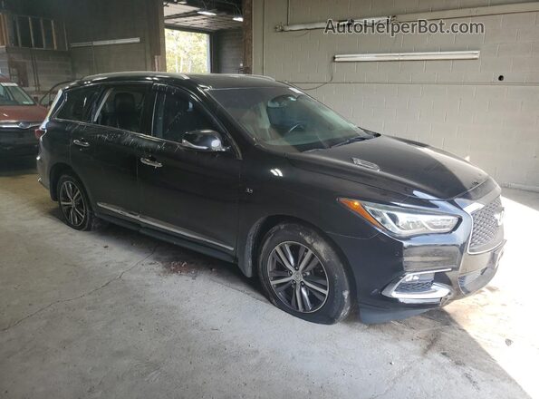 5N1DL0MM5HC557935 2017 INFINITI QX60 Black Delantero derecho