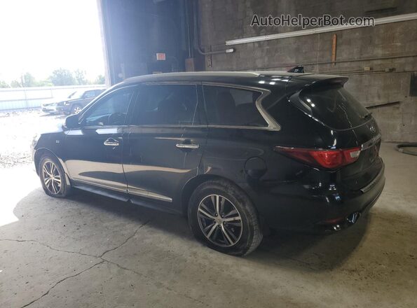 5N1DL0MM5HC557935 2017 INFINITI QX60 Black Trasero izquierdo