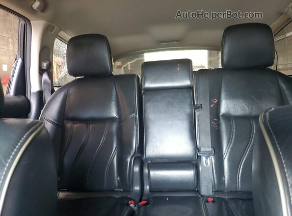5N1DL0MM5HC557935 2017 INFINITI QX60 Black Vista de los asientos traseros