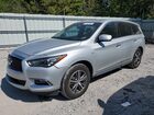 2018 Infiniti Qx60 Silver vin: 5N1DL0MN6JC505213