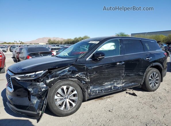 5N1DL1ES5RC358792 2024 INFINITI QX60 Черный Передняя левая четверть
